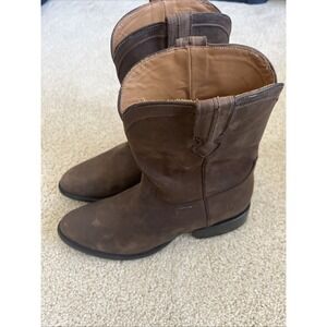 Thursday Cowboy Boots Frontier Tobacco Brown Leather size 12